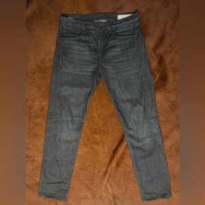 rag & bone Men's Dark Gray Skinny Jeans